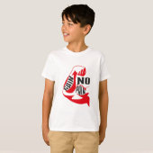 苦痛無し利益無し Tシャツ (正面フル)