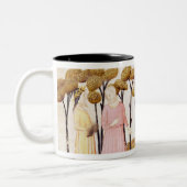 苦行の頂上のDanteそしてVirgil ツートーンマグカップ (左)