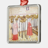 苦行の頂上のDanteそしてVirgil メタルオーナメント (左)