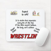 苦闘すること マウスパッド (マウス)