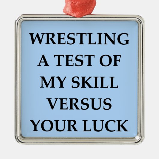 苦闘すること メタルオーナメント (正面)