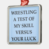 苦闘すること メタルオーナメント (左)