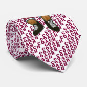 苦闘するコーチ-あずき色のためのタイ ネクタイ (ロール)