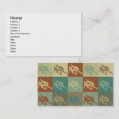 苦闘するポップアート 名刺 (正面/裏面)