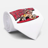 苦闘する取り外し ネクタイ (ロール)