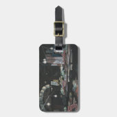 苦闘の末の収穫の産物、エルサレム ラゲッジタグ (正面縦)