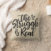 苦闘は実質です クッション (ブランケット)