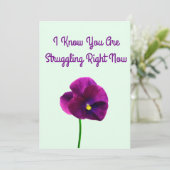 苦闘カード 招待状 (スタンド正面)