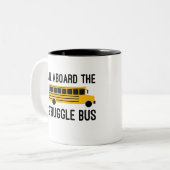 苦闘バスのすべて ツートーンマグカップ (正面左)