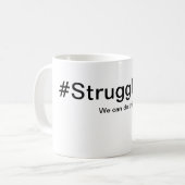 苦闘バスマグ コーヒーマグカップ (正面左)