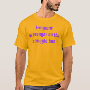 苦闘バス Tシャツ