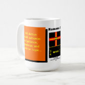 "苦難のフルーツ" コーヒーマグカップ (正面左)