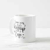 苦難を避来けて コーヒーマグカップ (正面左)