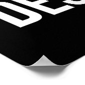 苦難 – 成功やる気を起こさせる引用文 ポスター (角)