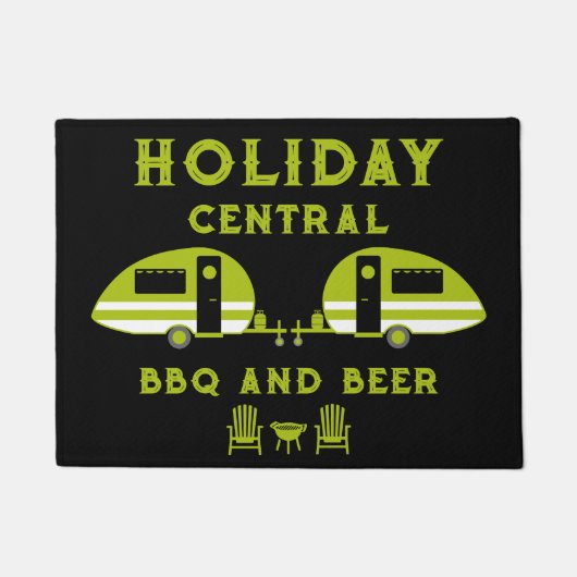 英おもしろい国キャラバンニング戦線 ドアマット (正面)