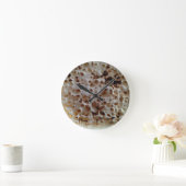 英おもしろい国クラムペットフードウォール時計 ラウンド壁時計 (ホーム)