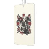 英おもしろい語ブルドッグ カーエアーフレッシュナー (左)