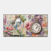 英お洒落語コテージハウスフラワーズウォッチ デスクマット (正面)