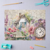 英お洒落語コテージハウスフラワーズウォッチ 薄葉紙 (クラフト)