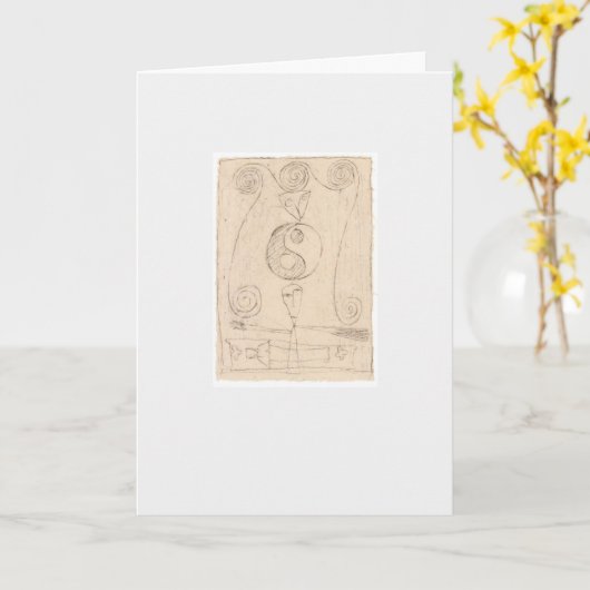 英とヤンカード カード (黄色い花)