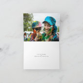 英エレガント語バラ編集可能マザーの日 カード (内部)