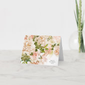 英エレガント語バラ編集可能マザーの日 カード (正面)