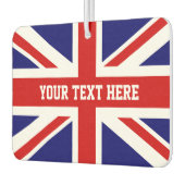 英カスタム国ユニオン・ジャック国旗の車の空気清浄機 カーエアーフレッシュナー (左)