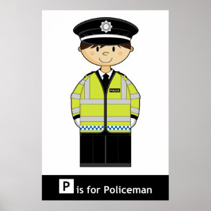 英クラシック国の警官のポスター ポスター