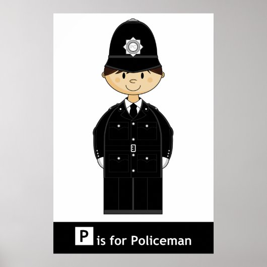 英クラシック国の警官のポスター ポスター (正面)