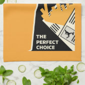 英クラシック国の魚とチップ キッチンタオル (折り畳み)