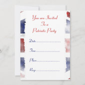 英グランジ国 招待状 (裏面)