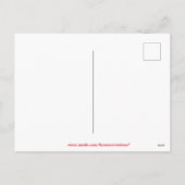 英スペインの語カスタムクリスマス写真カード シーズンポストカード (裏面)