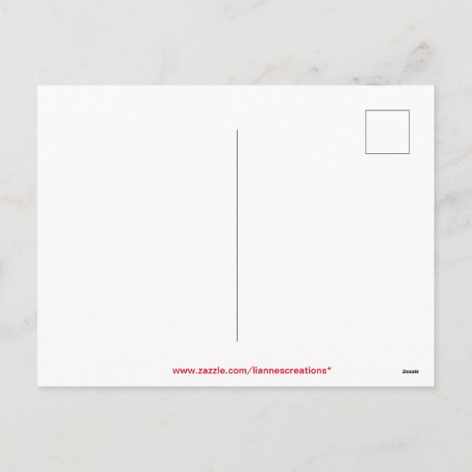 英スペインの語カスタムクリスマス写真カード シーズンポストカード (裏面)