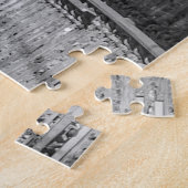 英パーソナライズされた国の蒸気列車の写真 ジグソーパズル (側面)