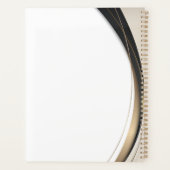 英パーソナライズされた語先生プランナー プランナー手帳 (裏面)