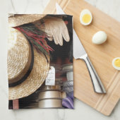 英ビクトリアン国 キッチンタオル (四つ折り)