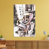 英ビクトリアン国 キャンバスプリント (インサイチュ (リビング))