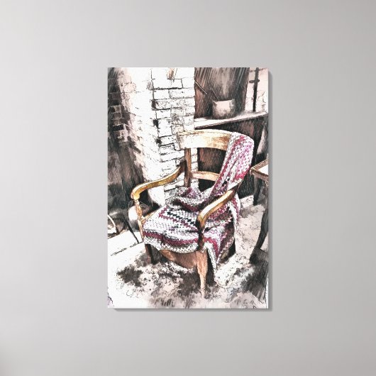 英ビクトリアン国 キャンバスプリント (正面)