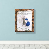 英ビクトリアン国 キャンバスプリント (インサイチュ (ウッドフロア))