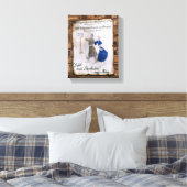 英ビクトリアン国 キャンバスプリント (インサイチュ (寝室))