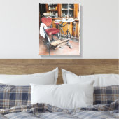 英ビクトリアン国 キャンバスプリント (インサイチュ (寝室))