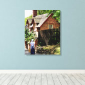 英ビクトリアン国 キャンバスプリント (インサイチュ (ウッドフロア))