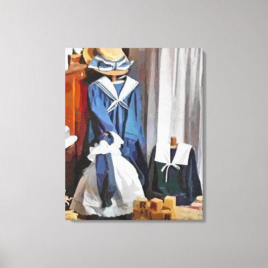 英ビクトリアン国 キャンバスプリント (正面)