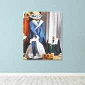 英ビクトリアン国 キャンバスプリント (インサイチュ (ウッドフロア))