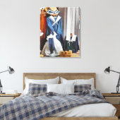 英ビクトリアン国 キャンバスプリント (インサイチュ (寝室))