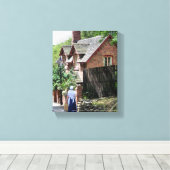 英ビクトリアン国 キャンバスプリント (インサイチュ (ウッドフロア))