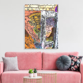 英ビクトリアン国 キャンバスプリント (インサイチュ (リビング))