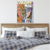 英ビクトリアン国 キャンバスプリント (インサイチュ (寝室))