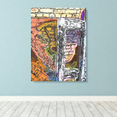 英ビクトリアン国 キャンバスプリント (インサイチュ (ウッドフロア))