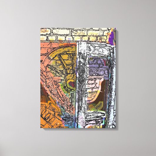 英ビクトリアン国 キャンバスプリント (正面)